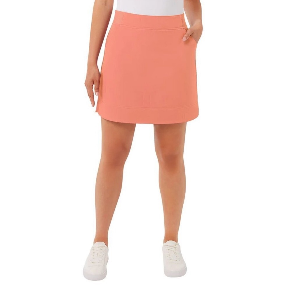 32 Degrees Cool Skort Peach Salmon Pink Size XL